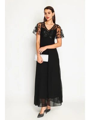ASSUILI Sukienka w kolorze czarnym rozmiar: 34