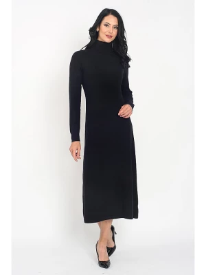 ASSUILI Sukienka w kolorze czarnym rozmiar: 42