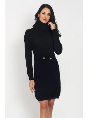 ASSUILI Sukienka w kolorze czarnym rozmiar: 40