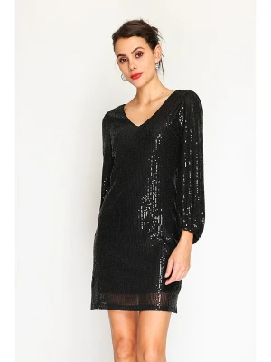 ASSUILI Sukienka w kolorze czarnym rozmiar: 40