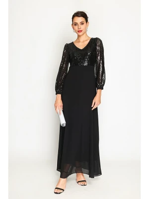 ASSUILI Sukienka w kolorze czarnym rozmiar: 42