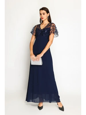 ASSUILI Sukienka w kolorze granatowym rozmiar: 34