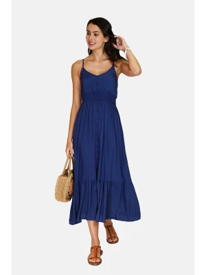 ASSUILI Sukienka w kolorze granatowym rozmiar: 38