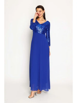 ASSUILI Sukienka w kolorze niebieskim rozmiar: 34