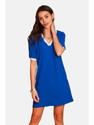 ASSUILI Sukienka w kolorze niebieskim rozmiar: 40
