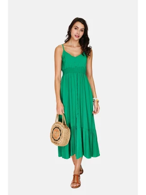 ASSUILI Sukienka w kolorze zielonym rozmiar: 36