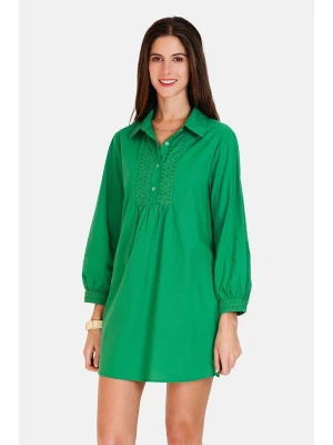 ASSUILI Sukienka w kolorze zielonym rozmiar: 42