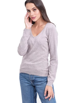 ASSUILI Sweter w kolorze beżowym rozmiar: 36