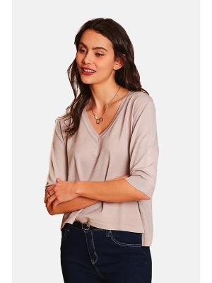ASSUILI Sweter w kolorze beżowym rozmiar: 38