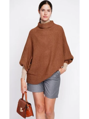 ASSUILI Sweter w kolorze brązowym rozmiar: 36