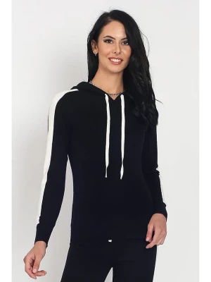 ASSUILI Sweter w kolorze czarno-białym rozmiar: 42