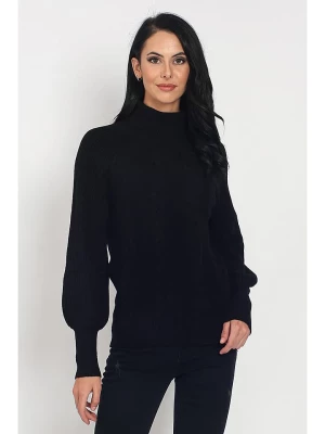 ASSUILI Sweter w kolorze czarnym rozmiar: 34