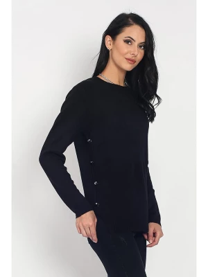 ASSUILI Sweter w kolorze czarnym rozmiar: 38