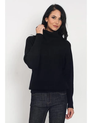 ASSUILI Sweter w kolorze czarnym rozmiar: 42