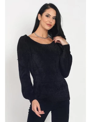 ASSUILI Sweter w kolorze czarnym rozmiar: 40
