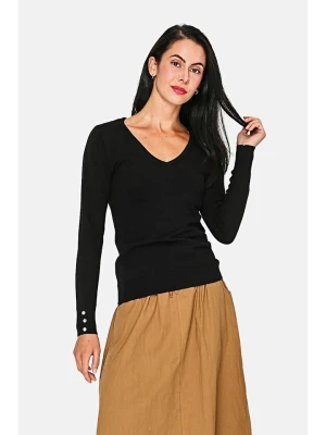 ASSUILI Sweter w kolorze czarnym rozmiar: 36