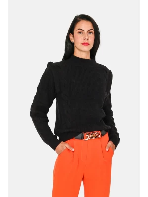 ASSUILI Sweter w kolorze czarnym rozmiar: 40