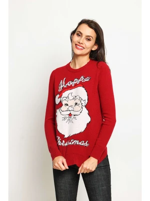 ASSUILI Sweter w kolorze czerwonym rozmiar: 38