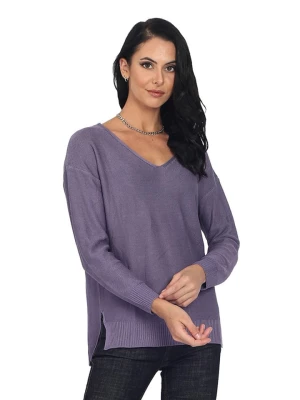 ASSUILI Sweter w kolorze fioletowym rozmiar: 40