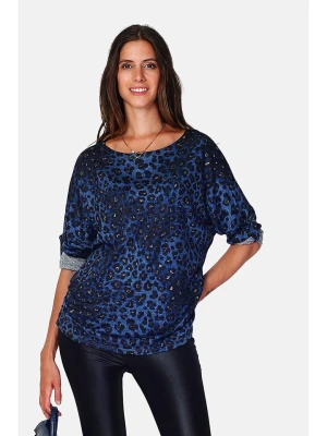 ASSUILI Sweter w kolorze granatowym rozmiar: 40