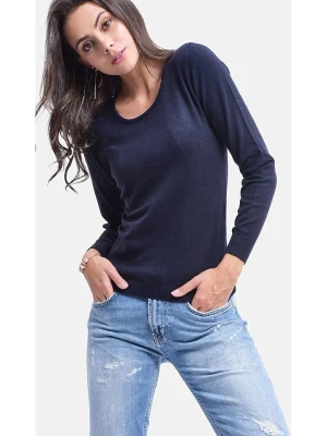 ASSUILI Sweter w kolorze granatowym rozmiar: 42