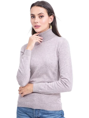 ASSUILI Sweter w kolorze jasnoszarym rozmiar: 36