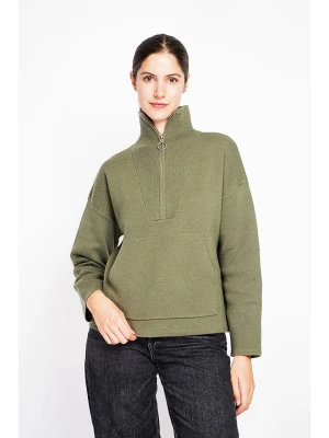 ASSUILI Sweter w kolorze khaki rozmiar: 40