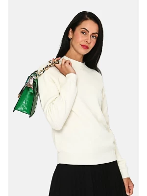 ASSUILI Sweter w kolorze kremowym rozmiar: 36