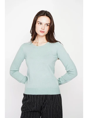 ASSUILI Sweter w kolorze miętowym rozmiar: 34