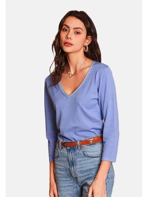 ASSUILI Sweter w kolorze niebieskim rozmiar: 40