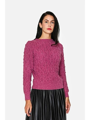 ASSUILI Sweter w kolorze różowym rozmiar: 38