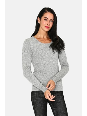 ASSUILI Sweter w kolorze szarym rozmiar: 40