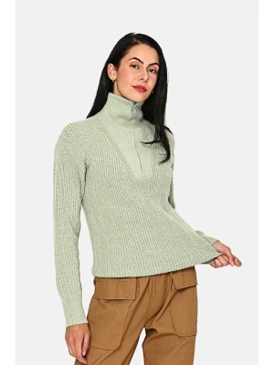 ASSUILI Sweter w kolorze zielonym rozmiar: 40