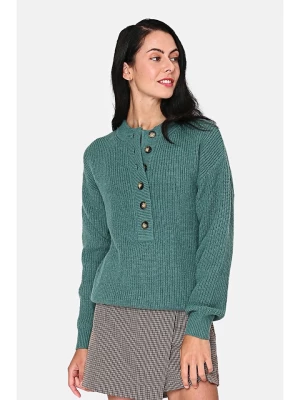 ASSUILI Sweter w kolorze zielonym rozmiar: 38
