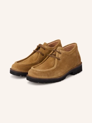Astorflex Sznurowane Botki Wannabe braun CAMELOWY