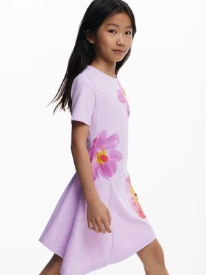 Asymetryczna krótka sukienka Desigual