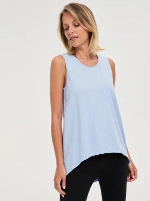 Asymetryczny top błękitny Moodo