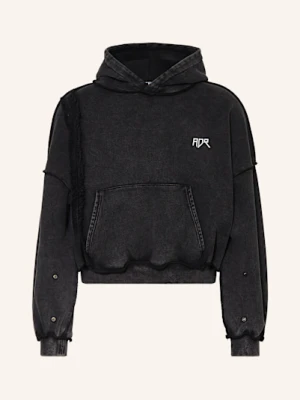 Atelier D’Roupa Bluza Z Kapturem schwarz