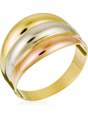 ATELIER DU DIAMANT Złoty pierścionek "Trianon" rozmiar: 50