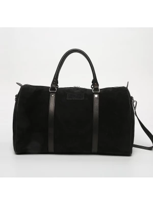ATELIER ENAI Skórzana torba "Sea Suede" w kolorze czarnym - 42 x 27 x 15 cm rozmiar: onesize