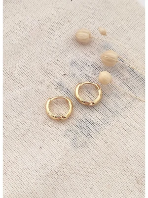 atelier MIU Pozłacane kolczyki-kreole rozmiar: onesize