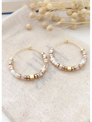 atelier MIU Pozłacane kolczyki z waryscytami rozmiar: onesize