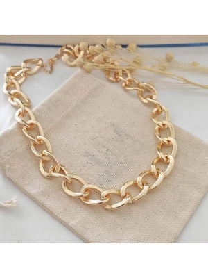 atelier MIU Pozłacany naszyjnik - dł. 42 cm rozmiar: onesize