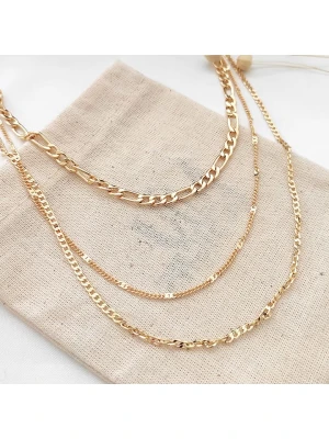 atelier MIU Pozłacany naszyjnik - dł. 45 cm rozmiar: onesize