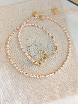 atelier MIU Pozłacany naszyjnik z elementami ozdobnymi - dł. 42 cm rozmiar: onesize