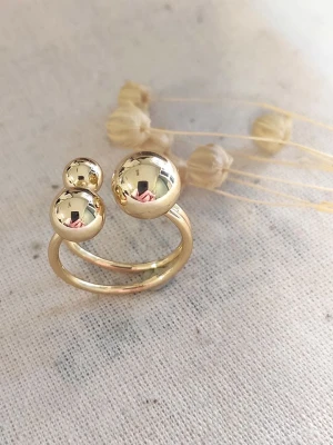 atelier MIU Pozłacany pierścionek rozmiar: onesize