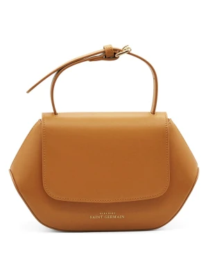 ATELIERS SAINT GERMAIN Skórzana torebka w kolorze karmelowym - 26 x 17 x 7 cm rozmiar: onesize