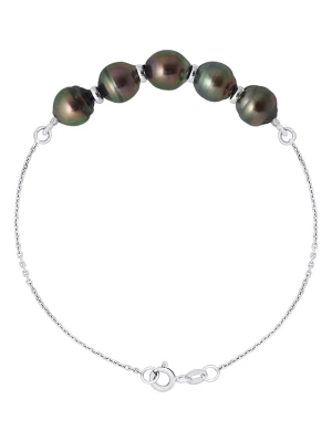 ATELIERS SAINT GERMAIN Złota bransoletka z perłami tahiti rozmiar: onesize