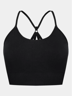 Athlecia Biustonosz sportowy Foan W Seamless Bra EA203440 Czarny