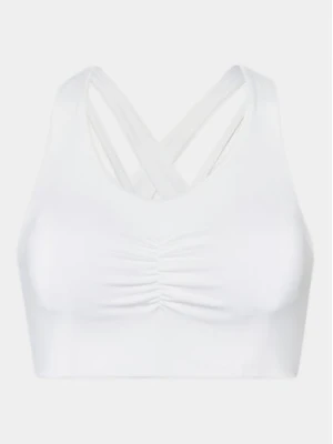 Athlecia Biustonosz sportowy Fog W Bra EA233309 Biały Regular Fit